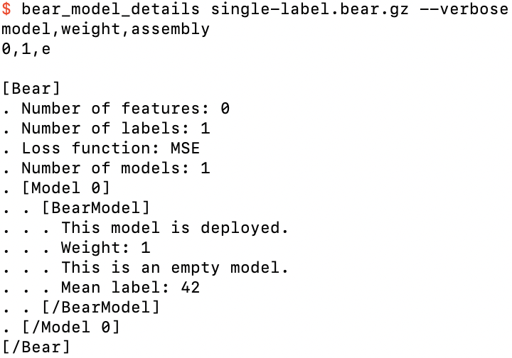 Getting some more detail of single-label.bear.gz