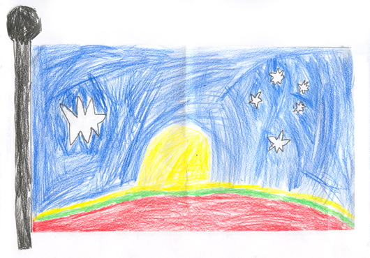 Matt Costella's version of John Costella's flag proposal