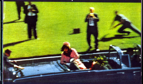 Frame from the film published weeks after the assassination