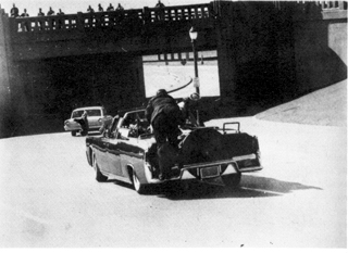 Associated Press photograph published hours after the assassination